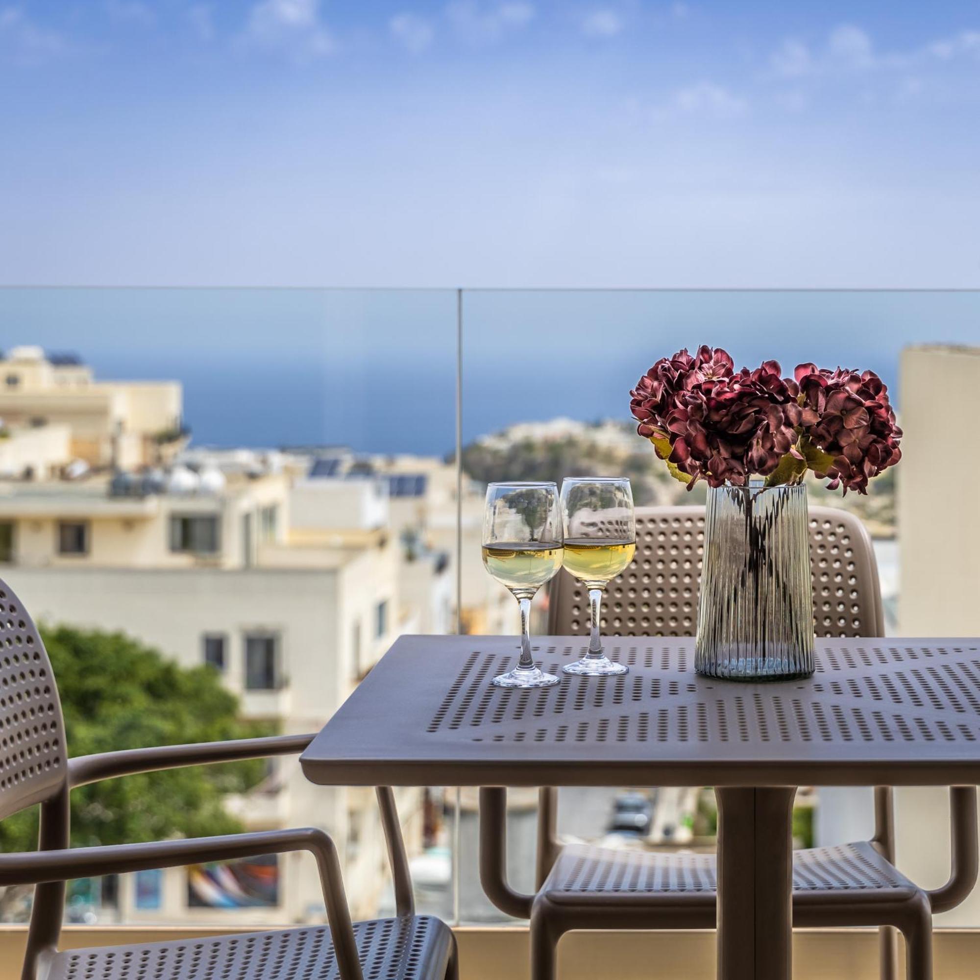Fl5 Thelodge Amazing Views W Terrace By Homely Appartamento Mellieħa